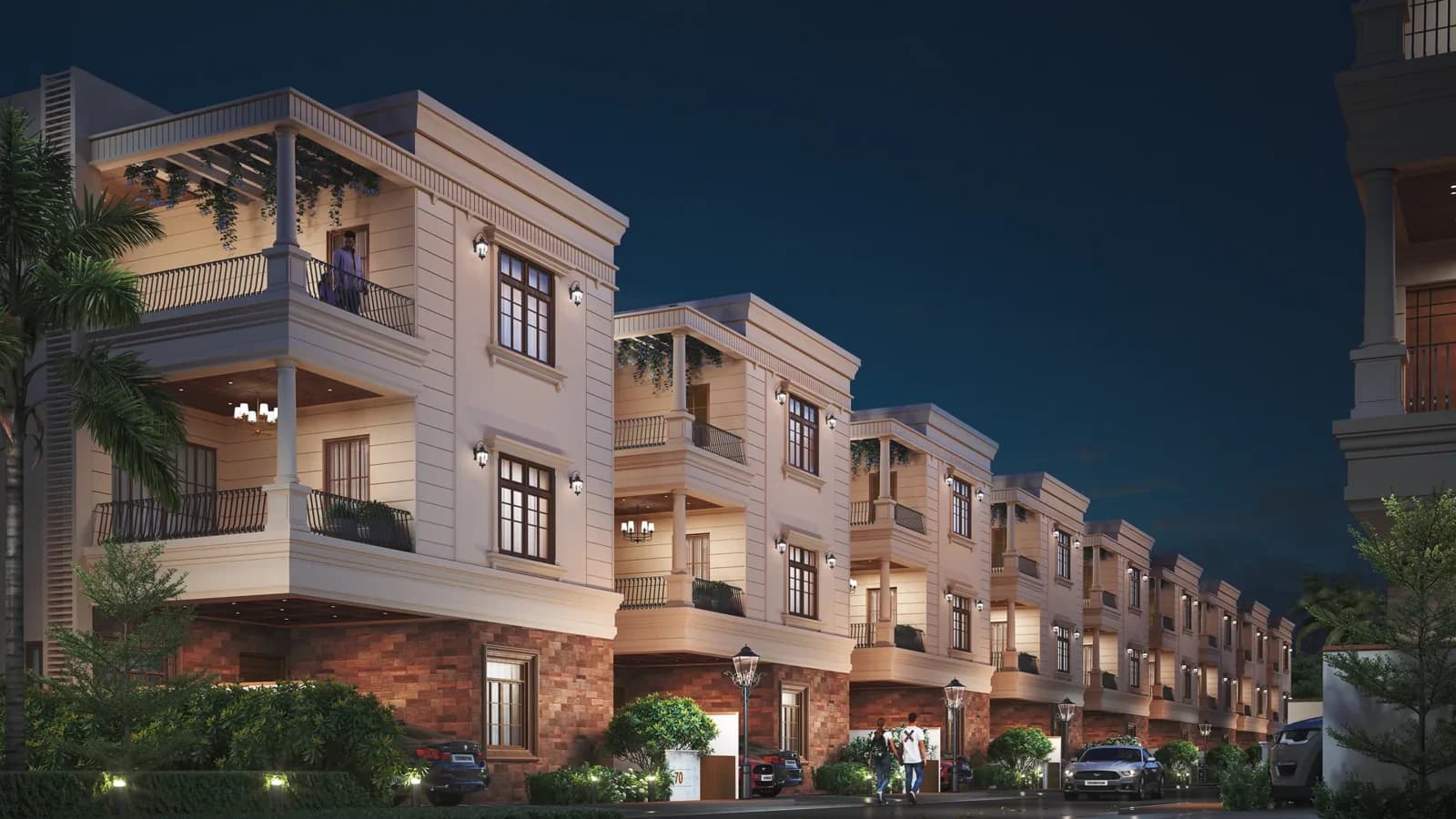 Vijetha Vaibhogam villas, finished visualisation